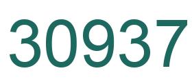 Number 30937 green image