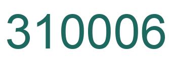 Number 310006 green image