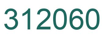 Número 312060 imagen verde