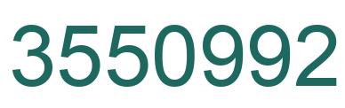 Número 3550992 imagen verde