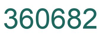 Número 360682 imagen verde