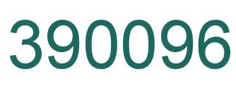 Number 390096 green image