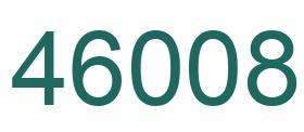 Number 46008 green image
