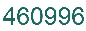 Número 460996 imagen verde
