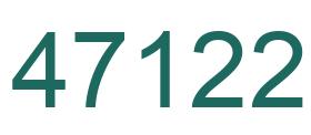 Number 47122 green image