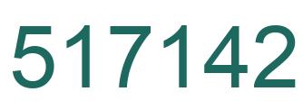 Número 517142 imagen verde