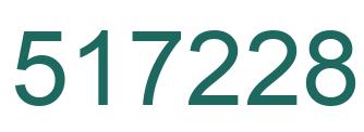 Número 517228 imagen verde