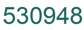 Número 530948 imagen verde