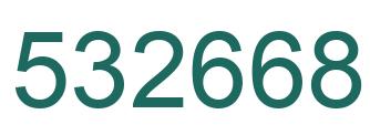 Número 532668 imagen verde
