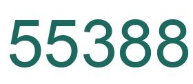 Number 55388 green image