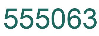 Number 555063 green image
