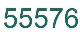 Number 55576 green image