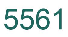 Número 5561 imagen verde