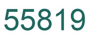 Número 55819 imagen verde
