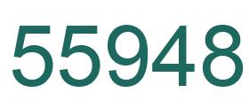 Número 55948 imagen verde