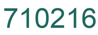 Número 710216 imagen verde