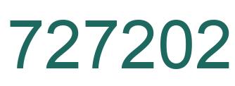Número 727202 imagen verde