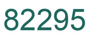Número 82295 imagen verde