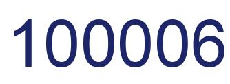Number 100006 blue image