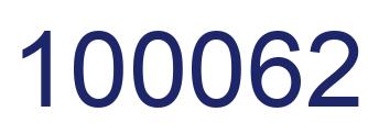 Number 100062 blue image