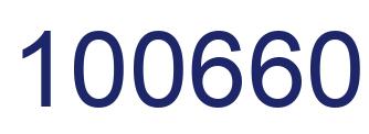 Number 100660 blue image