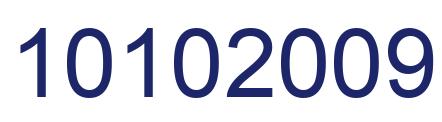 Number 10102009 blue image