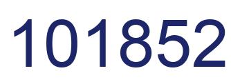 Number 101852 blue image