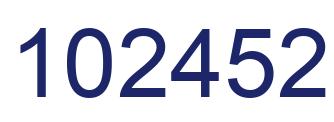 Número 102452 imagen azul