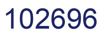 Número 102696 imagen azul