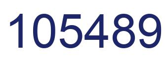 Número 105489 imagen azul