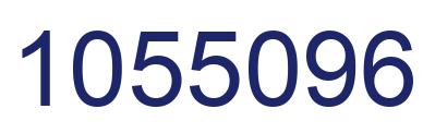 Number 1055096 blue image