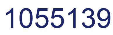 Number 1055139 blue image