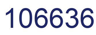 Number 106636 blue image