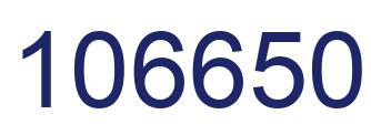 Número 106650 imagen azul