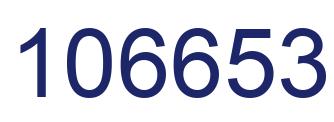 Número 106653 imagen azul