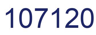 Número 107120 imagen azul