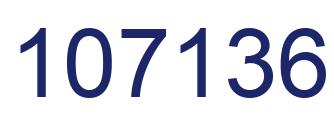Number 107136 blue image