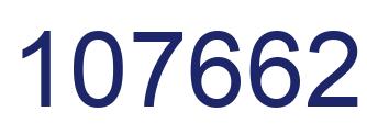 Number 107662 blue image