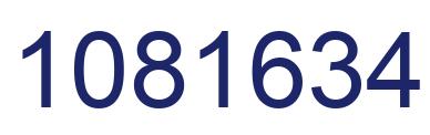 Número 1081634 imagen azul