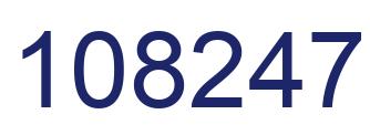 Número 108247 imagen azul