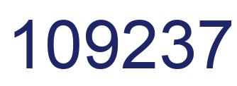 Número 109237 imagen azul