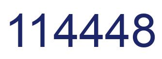 Número 114448 imagen azul