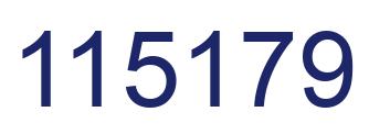 Número 115179 imagen azul