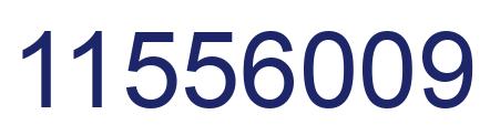 Número 11556009 imagen azul