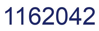 Número 1162042 imagen azul