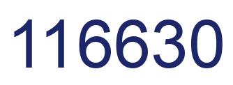 Número 116630 imagen azul
