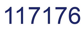 Número 117176 imagen azul