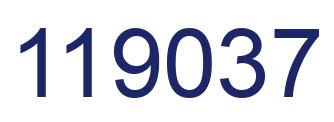Número 119037 imagen azul