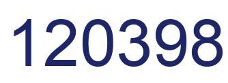 Número 120398 imagen azul