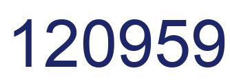 Número 120959 imagen azul